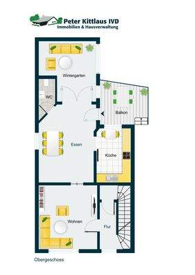 Grundriss Obergeschoss