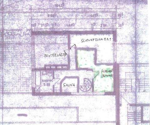 Grundriss 9.OG (Süden links)