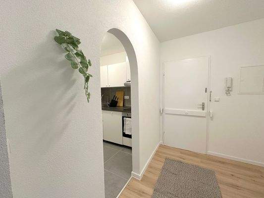 Eingangsbereich mit Küche
