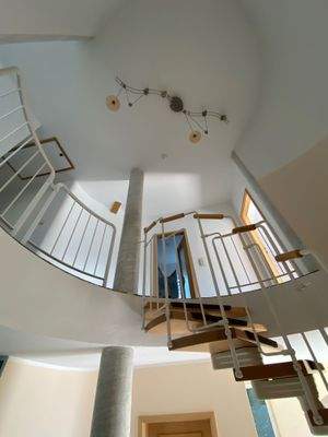 Blick in obere Diele