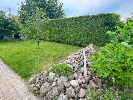 Garten auch sehr gepflegt