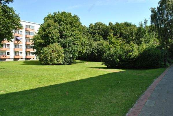 Gartenflächen der Anlage