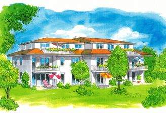Aquarell Außenansicht
