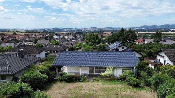 rückwärtige Hausansicht