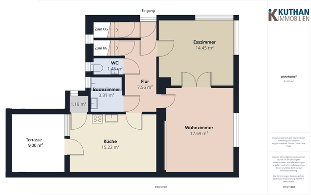 Grundriss Erdgeschoss