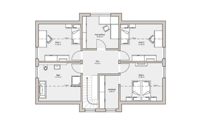 Grundriss Dachgeschoss