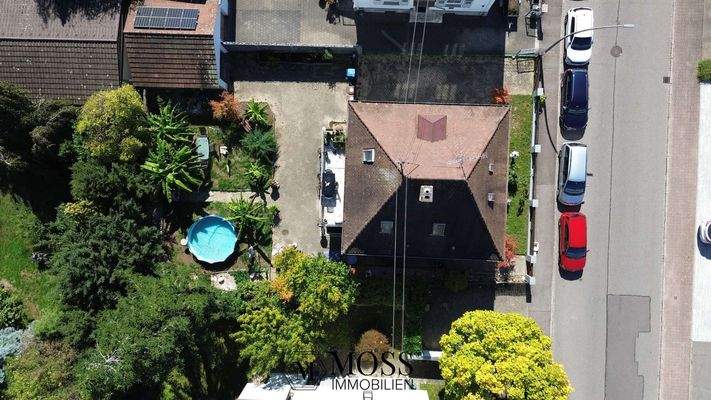 Top View Grundstück