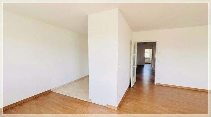 Ansicht Wohnen - halboffene Küche