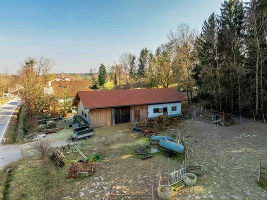 Stallgebäude Ansicht Westen