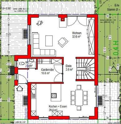 Erdgeschoss / Beispiel