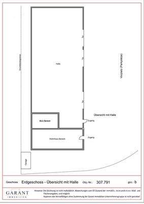 EG Übersicht mit Halle