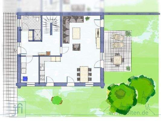 Grundriss Erdgeschoss