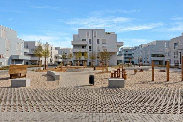 Spielplatz im Projekt