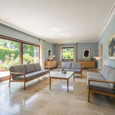 Ihr Wohnzimmer, eine moderne Variante (KI)