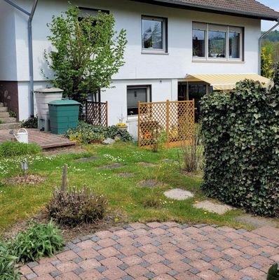 Terrasse im Garten