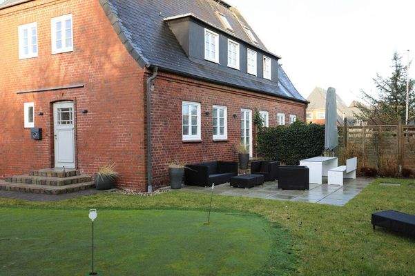 Sitzecke mit Pudding Green 