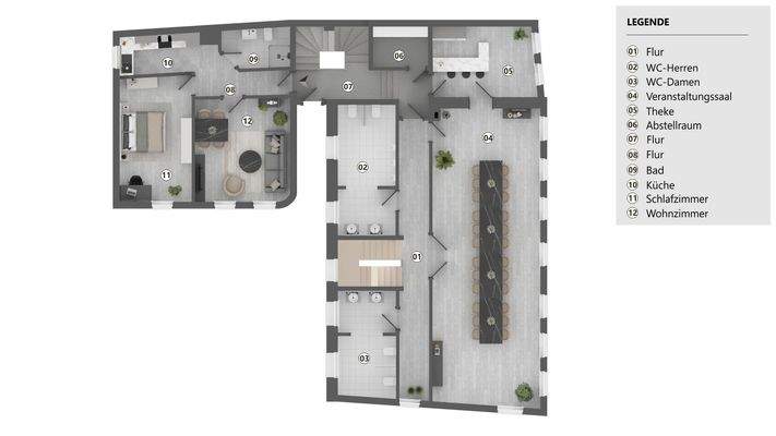 Grundriss Obergeschoss