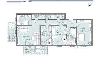 Grundriss Wohnung A0.01