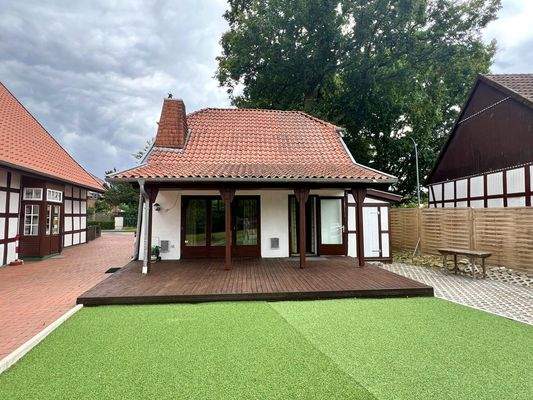 Terrassenansicht Schmiede