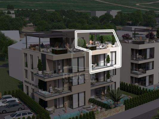 Exklusives Penthouse in Sukosan, nahe Zadar
