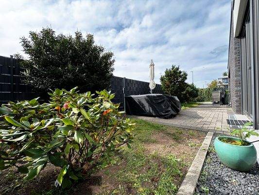 Grüner Rückzugsort für Kaffeepause und Feierabend