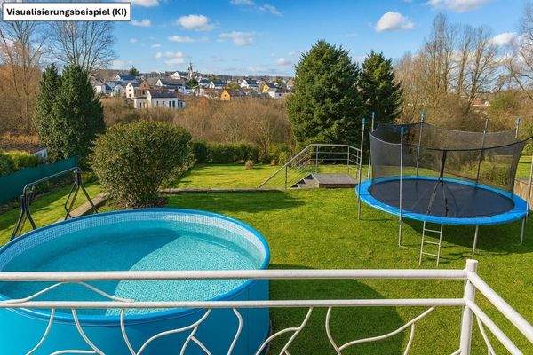 Fiktive Renovierung Garten