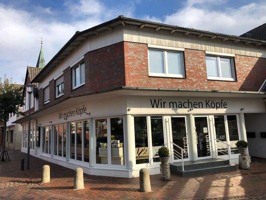 Friseursalon an Straßenecke