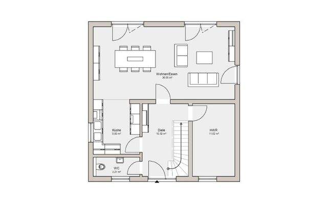 Grundriss Erdgeschoss