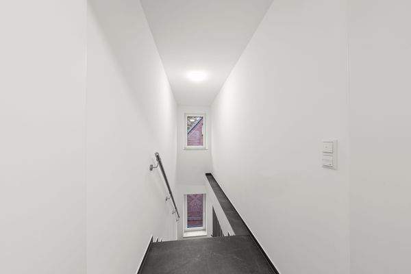 Treppenaufgang zur Wohnung