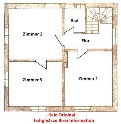 Grundriss Obergeschoss