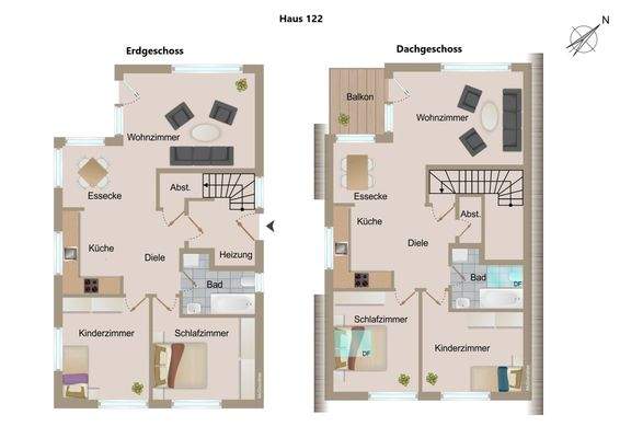 Haus Nr. 122 EG & DG