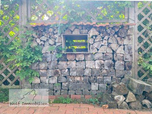 Holz für die Feuerschale