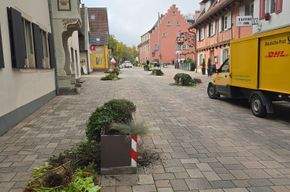Blick Richtung Heitersheim, Stadt auswärts