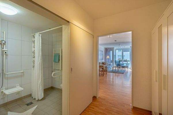 Der großzügige Flur