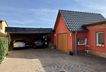 Doppelcarport und Garage