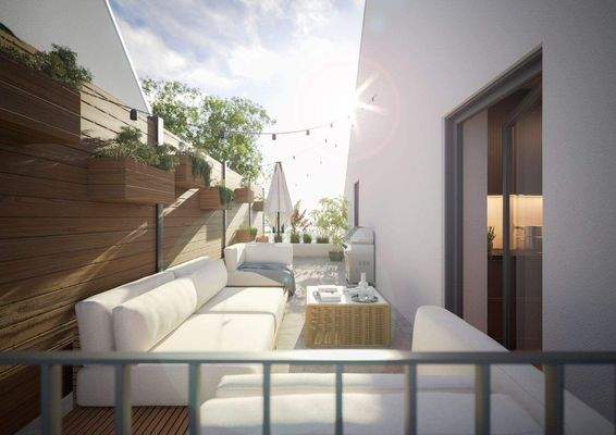 Dachterrasse zum relaxen