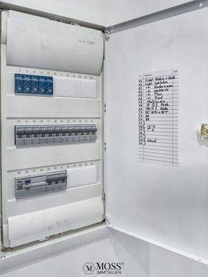 Neuer Elektroschrank