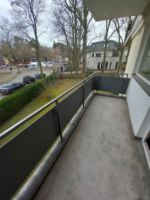 Balkon vom Wohnzimmer