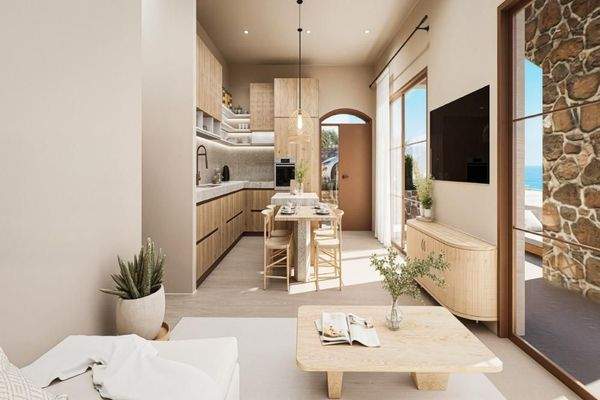 Nordkreta, Plaka: Neubau-Projekt! Traumhafte Villen mit Pool und Meerblick zu verkaufen