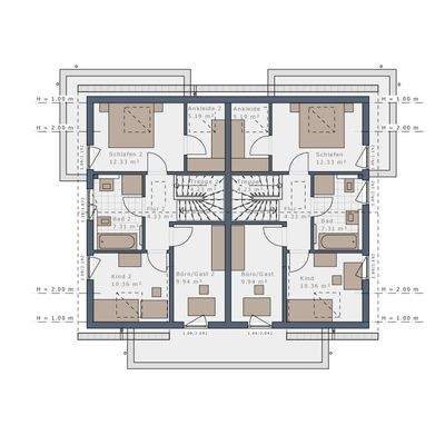 Grundriss Obergeschoss