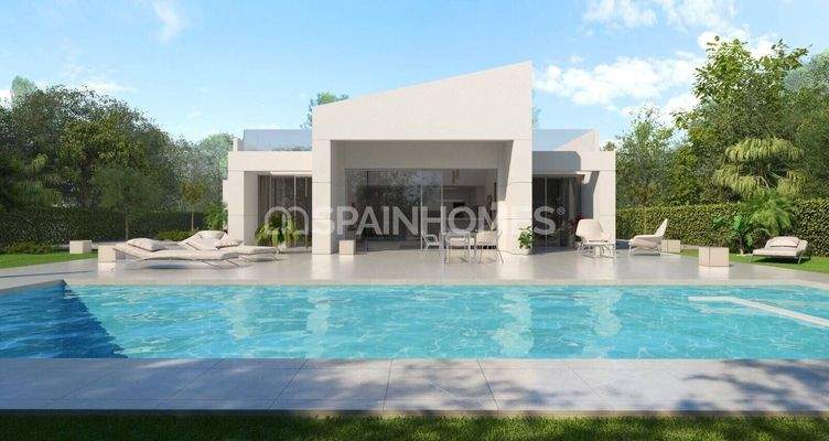 Spacious Villas with Golf Course View in Murcia