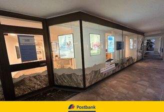 große Schaufensterfront