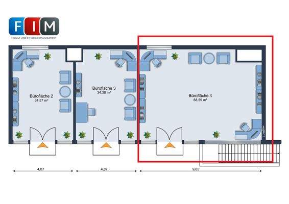 Grundriss_Bürofläche 4