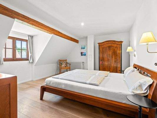 Schlafzimmer Ferienwohnung DG