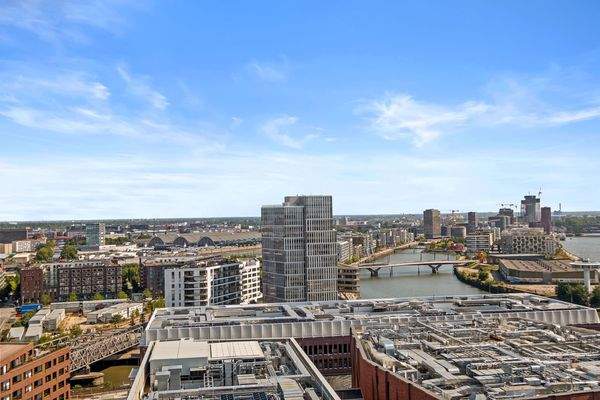Blick Richtung Westfield von der Gemeinschaftsterrasse