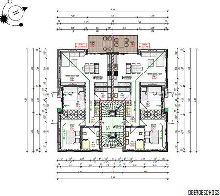 Neubauplanung: Grundriss OG