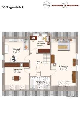 Grundriss DG Norgaardholz 4