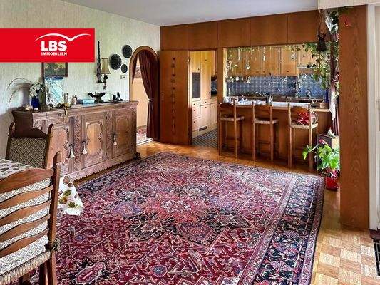 Essbereich mit Küche