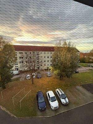 Blick auf Stellplatz