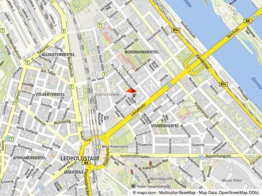 Geolyzer Kartenausschnitt